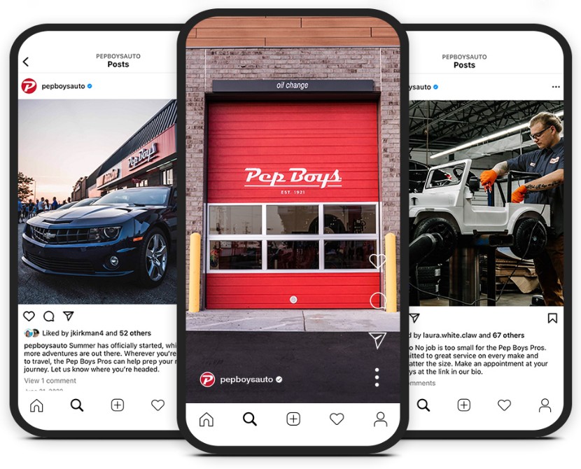 PUSH 22 Pep Boys Case Study Image